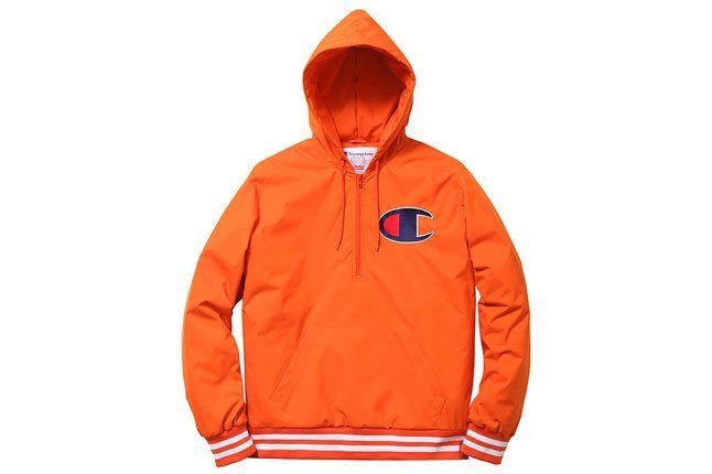 Champion Orange Hoodie 1