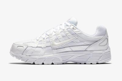 Nike P 6000 Triple White Release Date Lateral