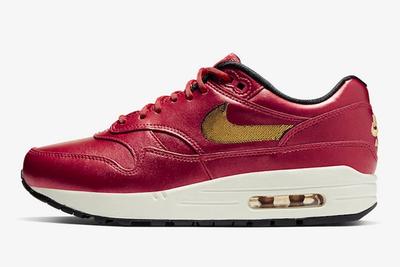Nike Air Max 1 Gold Sequins Left