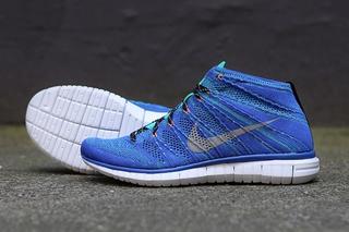 nike flyknit chukka black