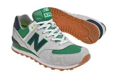 New Balance 574 The Yacht Club Collection Green Angle 1