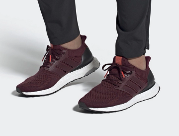 Maroon ultra boost custom deals
