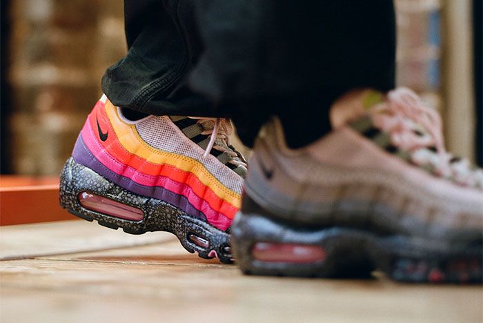 Air max 95 hot sale heel height