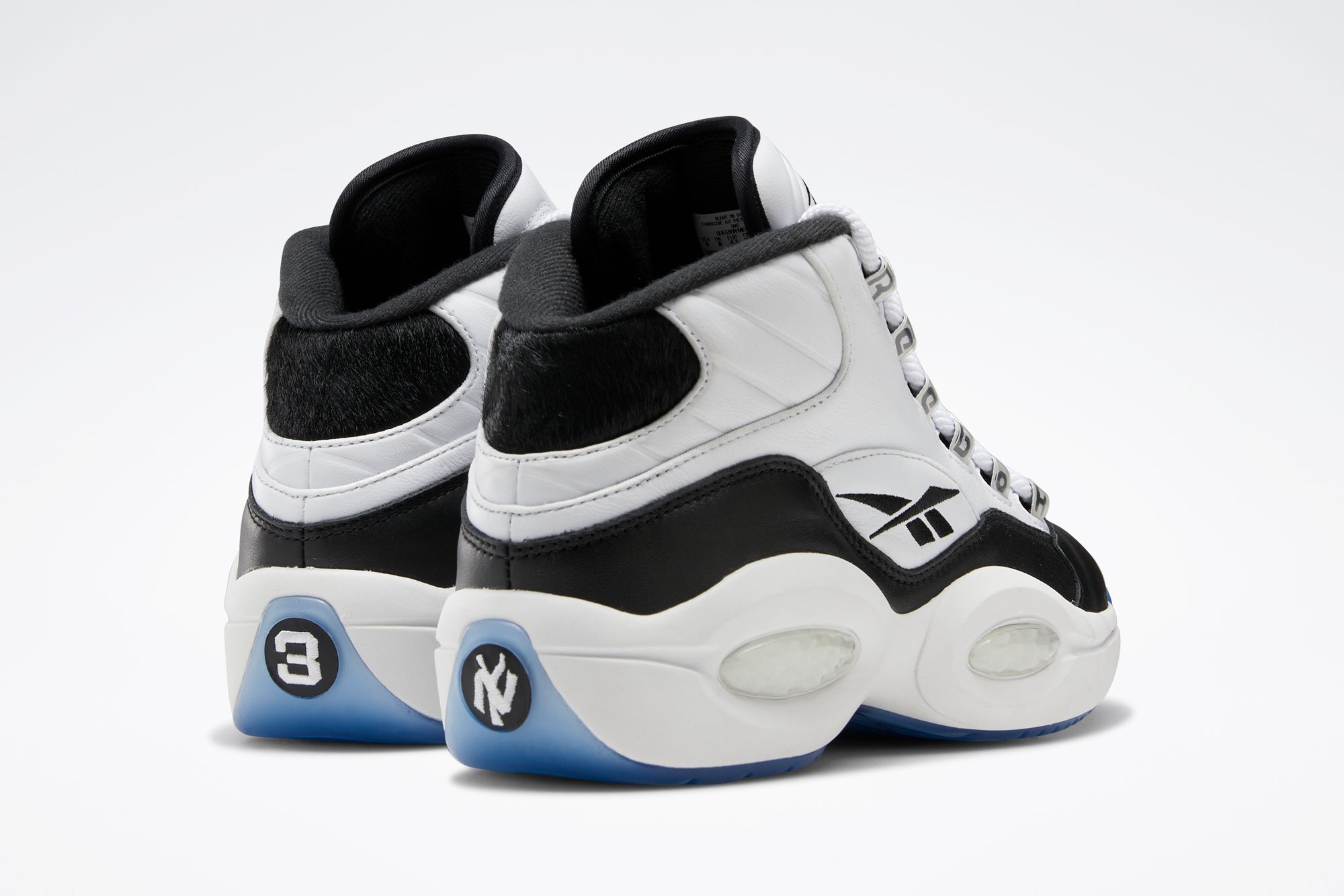 reebok question mid homme kaki