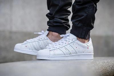 Adidas Superstar Speckled White Multi 2