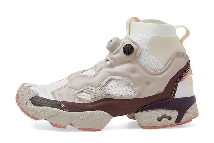 Reebok Instapump Fury Og Sock Knit Pink Side Shot 1