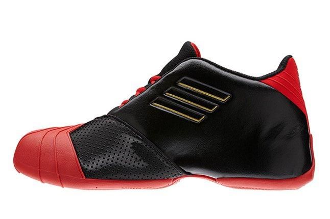 montar A bordo Producto adidas Tmac-1 (Black/Gold/Red) - Sneaker Freaker