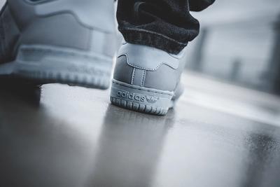 Adidas Yeezy Powerphase Grey On Foot Sneaker Freaker 3