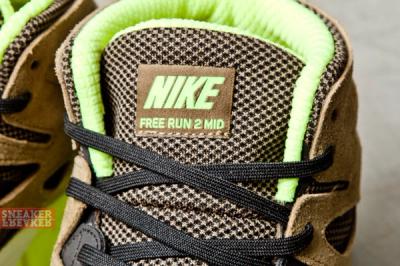 Nike Free Run V2 Mid Light Umber Volt 4