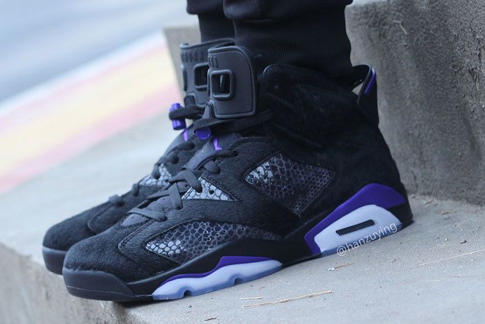 jordan 6 purple suede