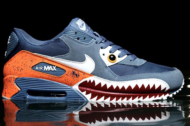 Nike Air Max 90 Piranha (Custom) - Sneaker Freaker