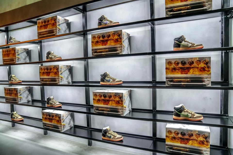 Check Out Concepts Dubai's Nike SB Dunk High 'TurDUNKen' Store Fit Out