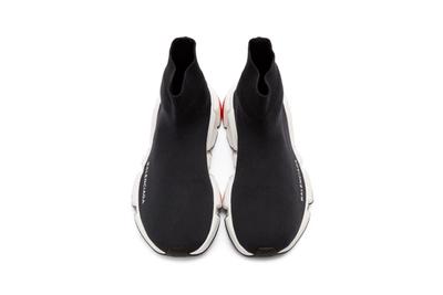 Balenciaga Speed Low High Top Sneakers Black Navy 4 Sneaker Freaker