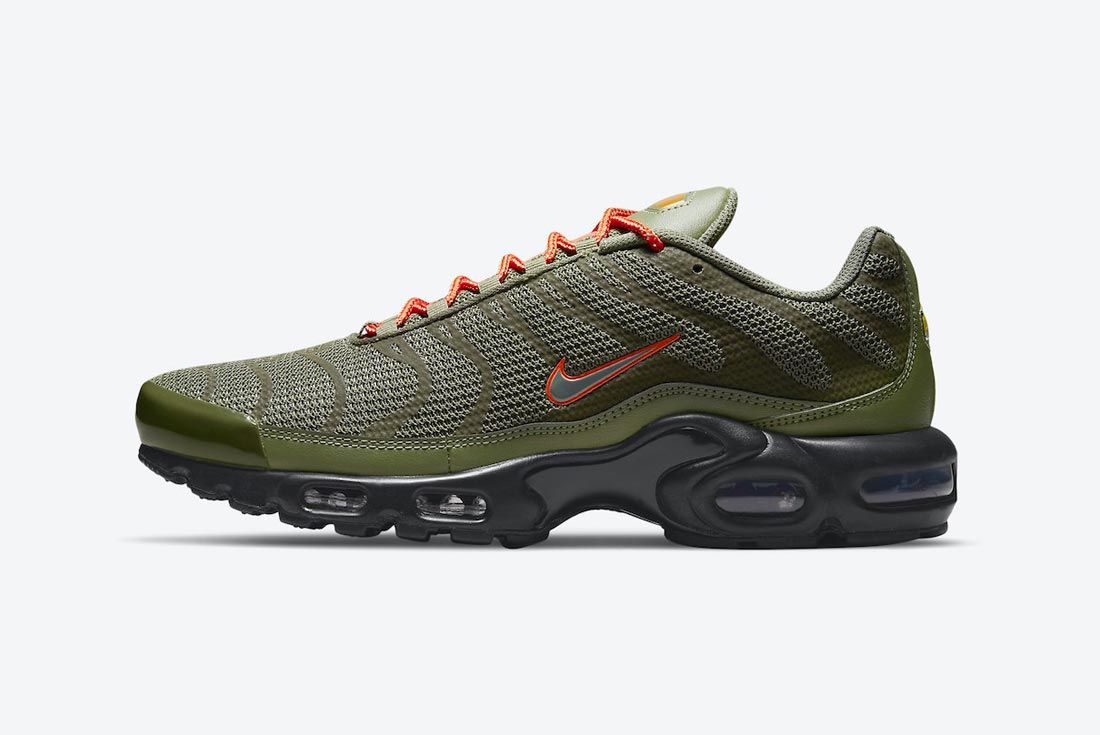 Loza de barro Marketing de motores de búsqueda fertilizante The Nike Air Max Plus Opts for an Olive Reflection - Sneaker Freaker