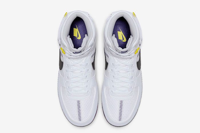 Nike Air Force 1 High White Court Purple Ci1117 100 Top