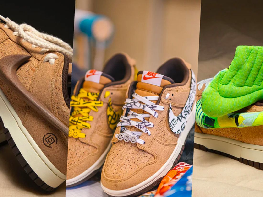 A Look Inside CLOT's Nike Dunk Cork Customisation Studio - Sneaker Freaker