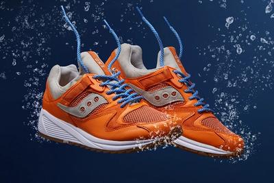 End X Saucony Grid 8500 Lobster 8