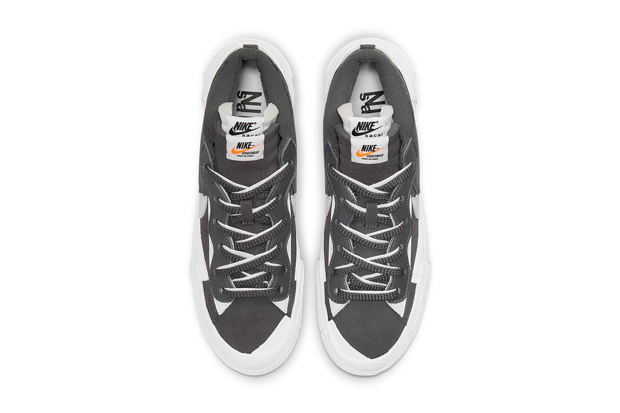 sacai x Nike Blazer Low Iron Grey DD1877-002