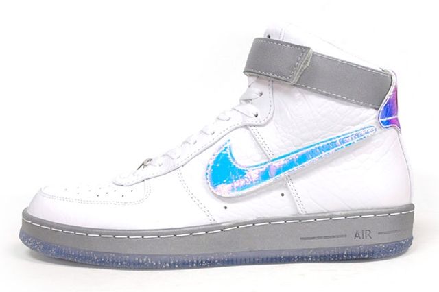 Nike Air Force 1 Downtown Hi Space White Profile
