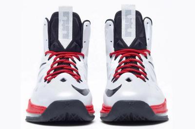 Nike Lebron X Id White Red Toes 1