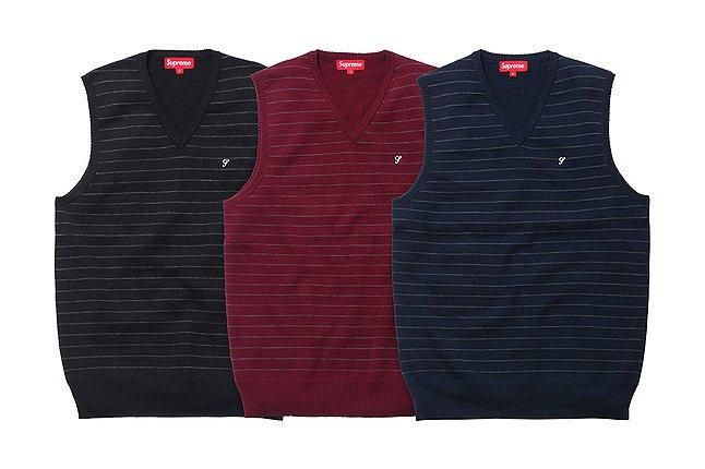 Supreme Three Sweater Vests 1