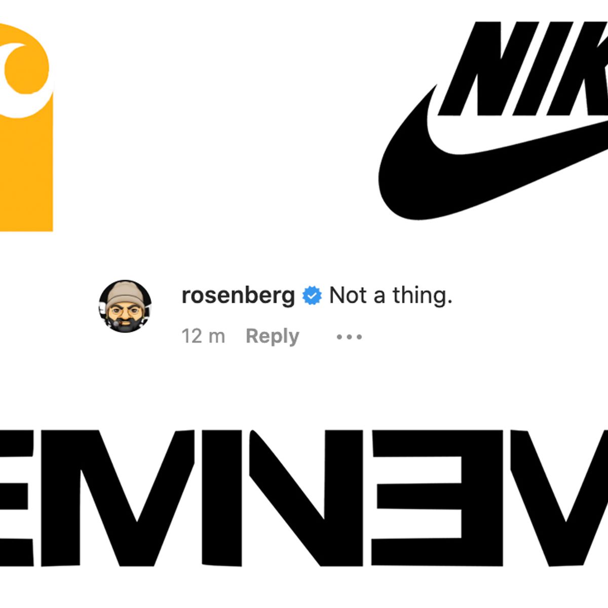 Could an Eminem x Carhartt x Nike SB colab be on the way? Hit the link in  bio for the details 👀⁠ 📸: @shadyrecords