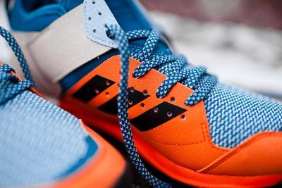 Adidas Response Trail Boost Core Blue Energy Orange 4