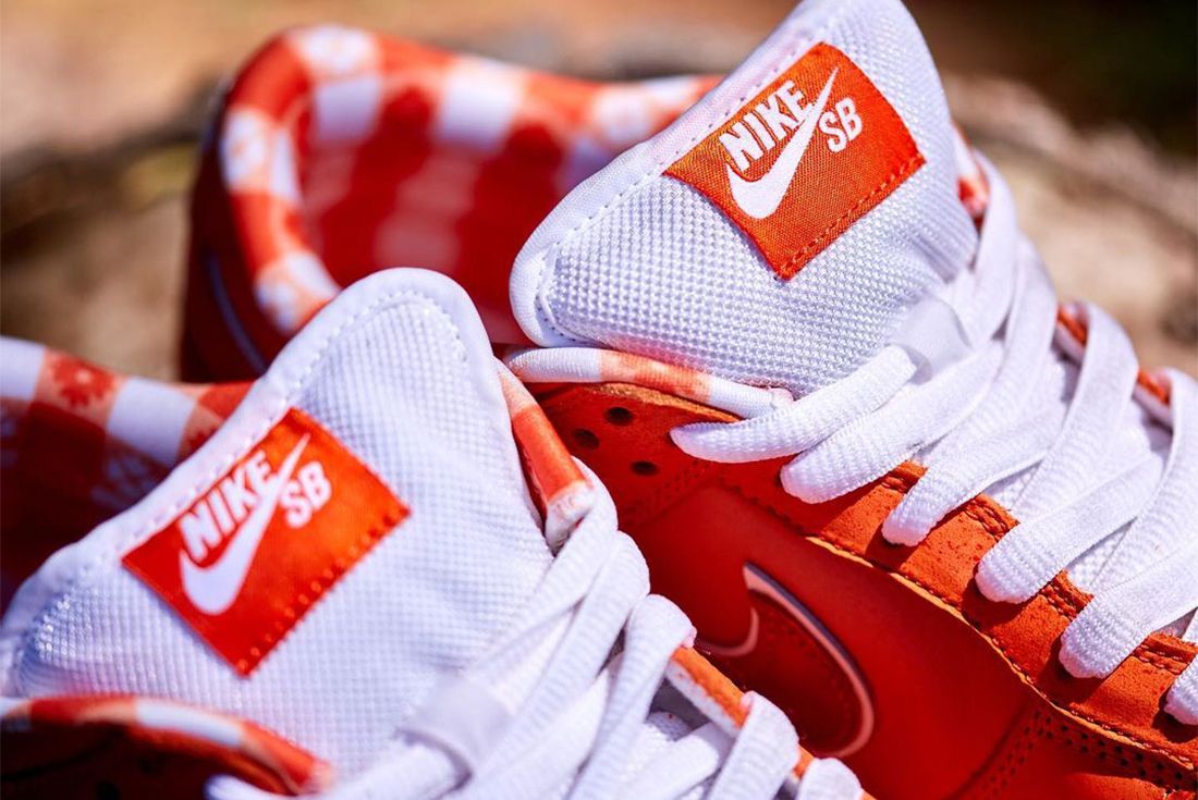 concepts x nike sb dunk low orange lobster prix