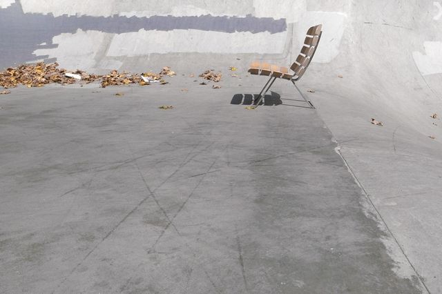 Skateboard Deck Chair 1