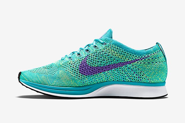 nike flyknit racer turquoise