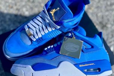 Florida Heat: The Air Jordan 4 ‘Gators’ PE Is Bone-Crunching