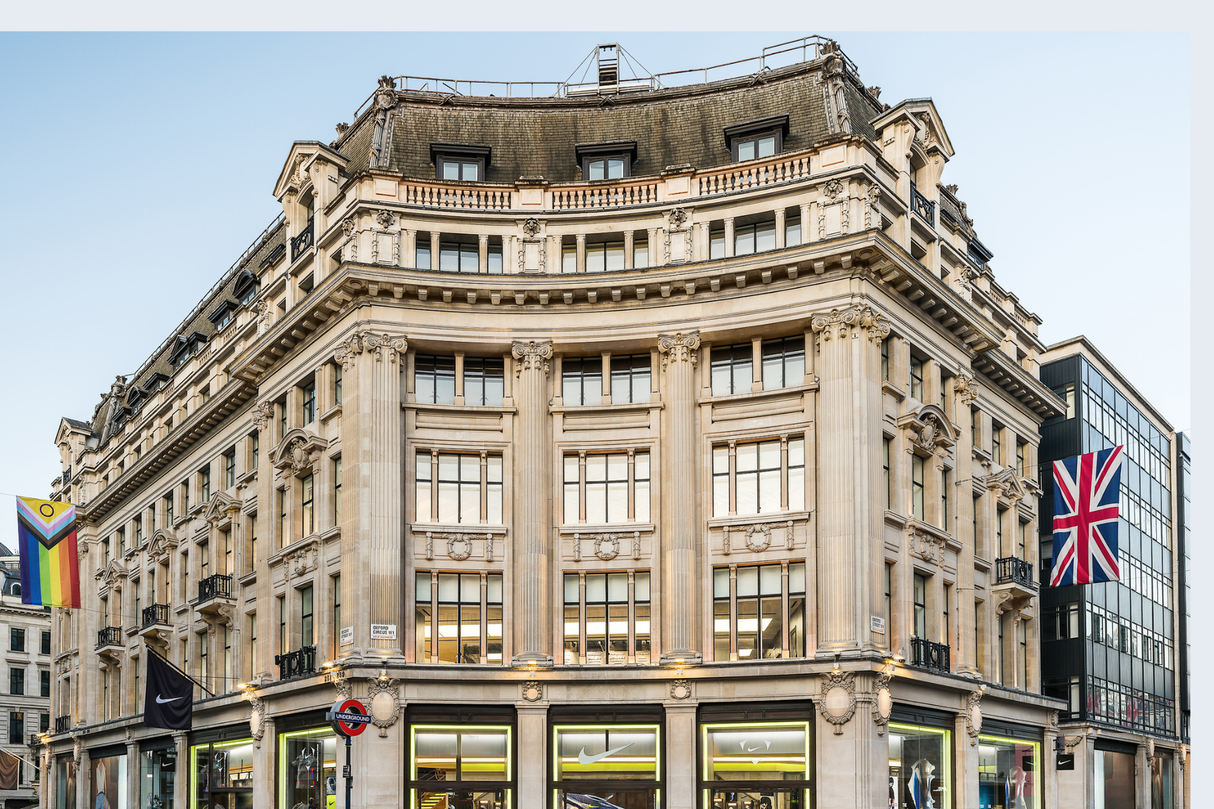 nike london oxford circus london exterior image