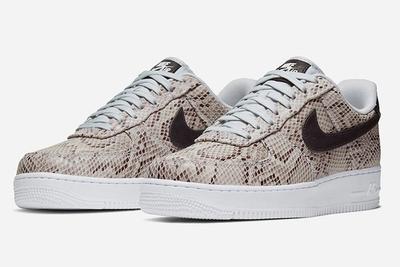 Nike Air Force 1 Low Snakeskin Front Angle