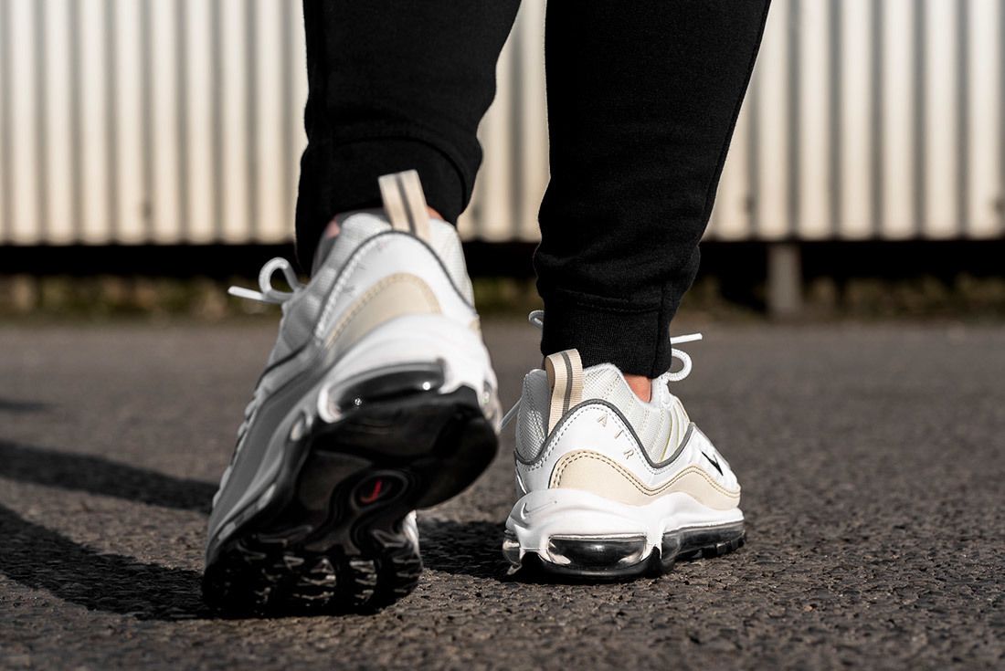 An On-Foot Look at the Air Max 98 'Sail' - Sneaker Freaker
