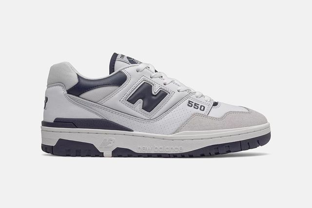 The New Balance 550 Nails Down Some Navy - Sneaker Freaker