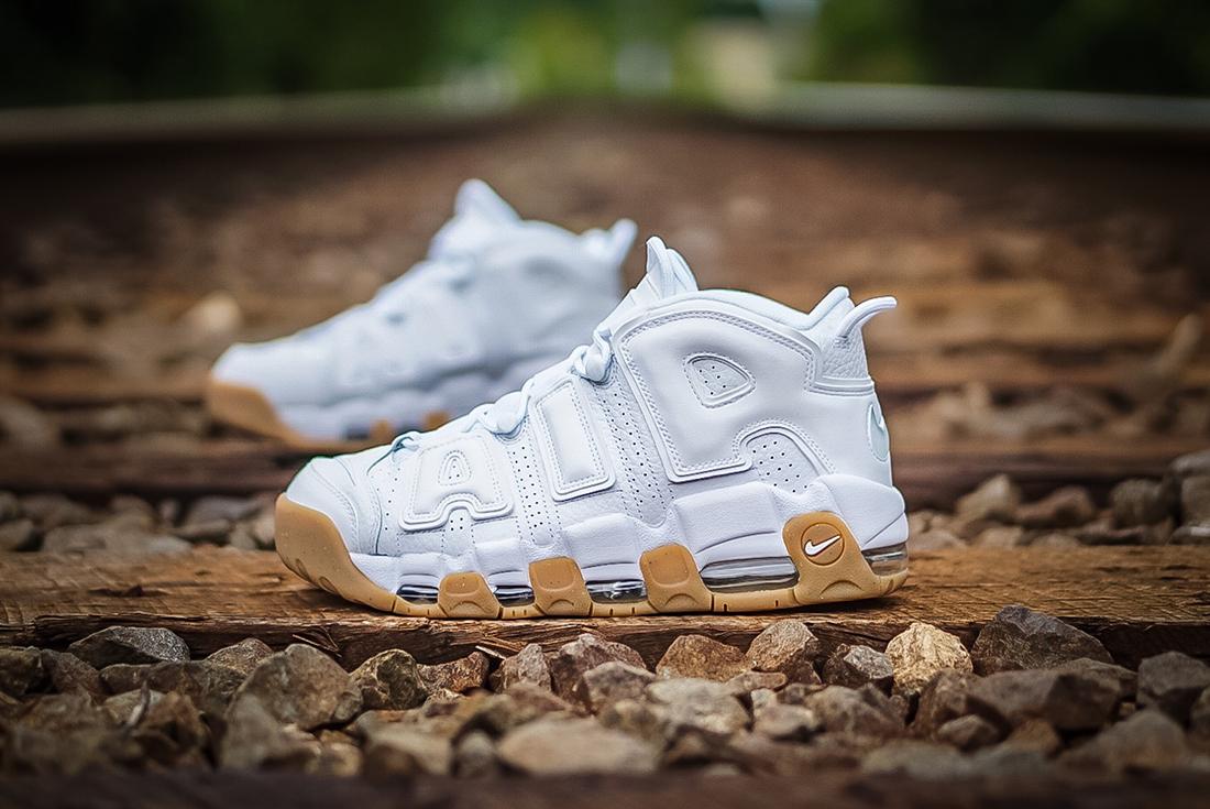 Nike Air More Uptempo (White/Gum) - Releases