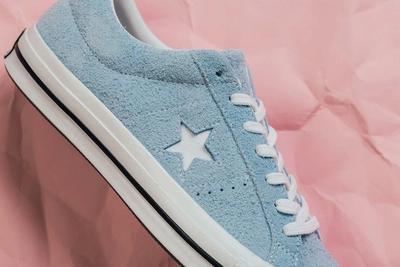 Converse One Star Low Cotton Candy Pack Blue