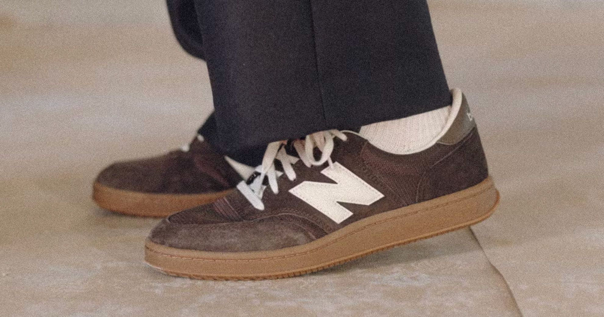 Release Deets Arrive for AURALEE's Luxe New Balance T500 Two-Pack