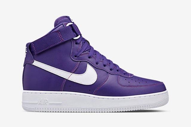 new purple air force ones