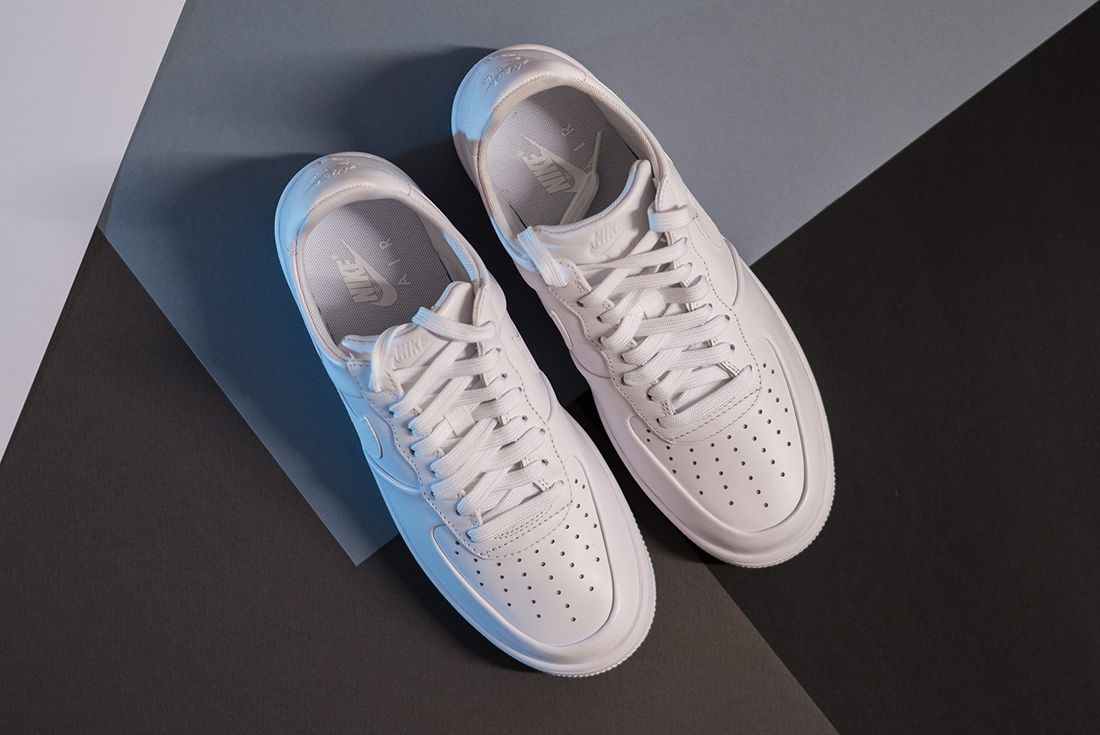 Nike Air Force 1 Ultraforce Leather (Triple White) - Sneaker Freaker