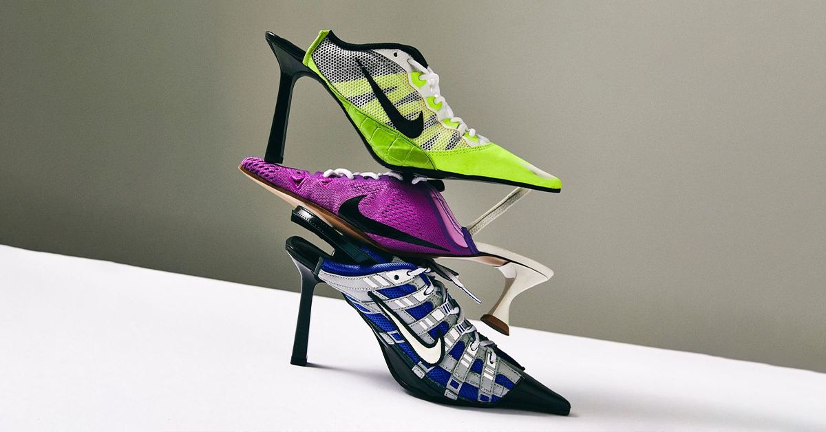 Ancuta Sarca Creates Limited Heel Collection Using Recycled Nike Sneakers