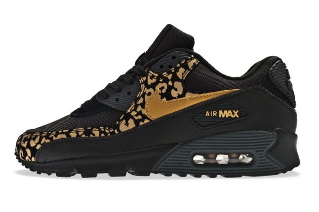 nike air max 90 08 silver leopard trainers