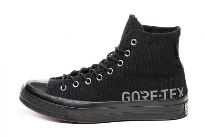 Goretex Converse Black Left