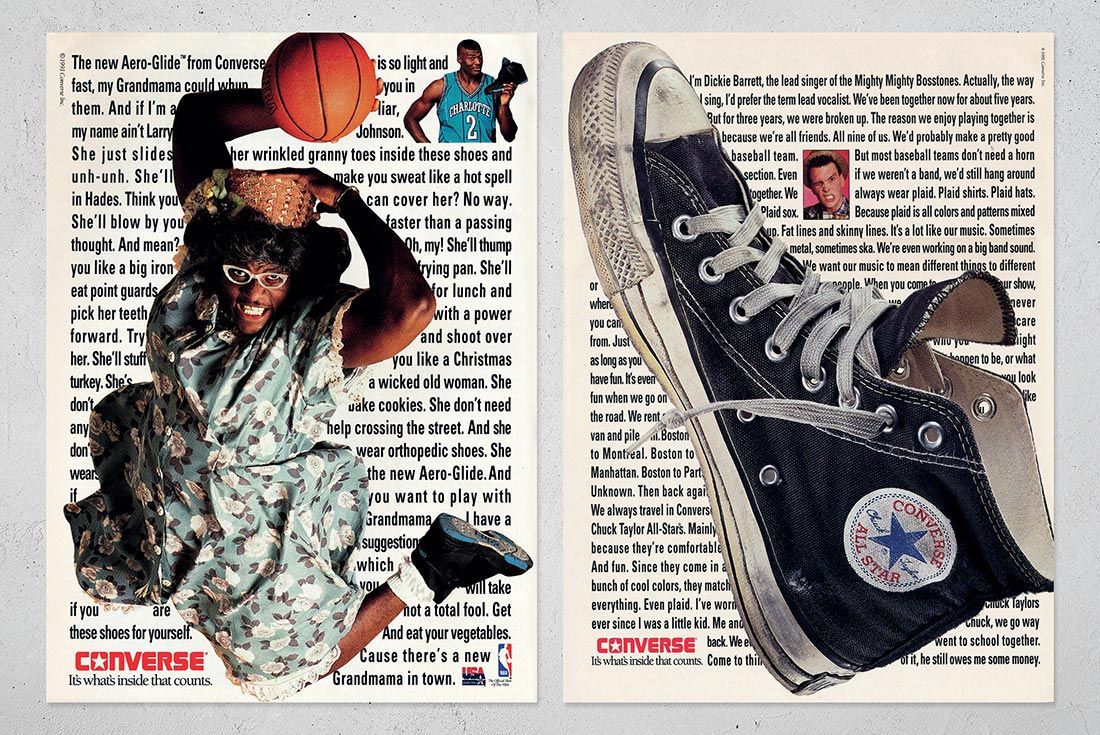 Converse Grandmama Print Ad SOLED OUT