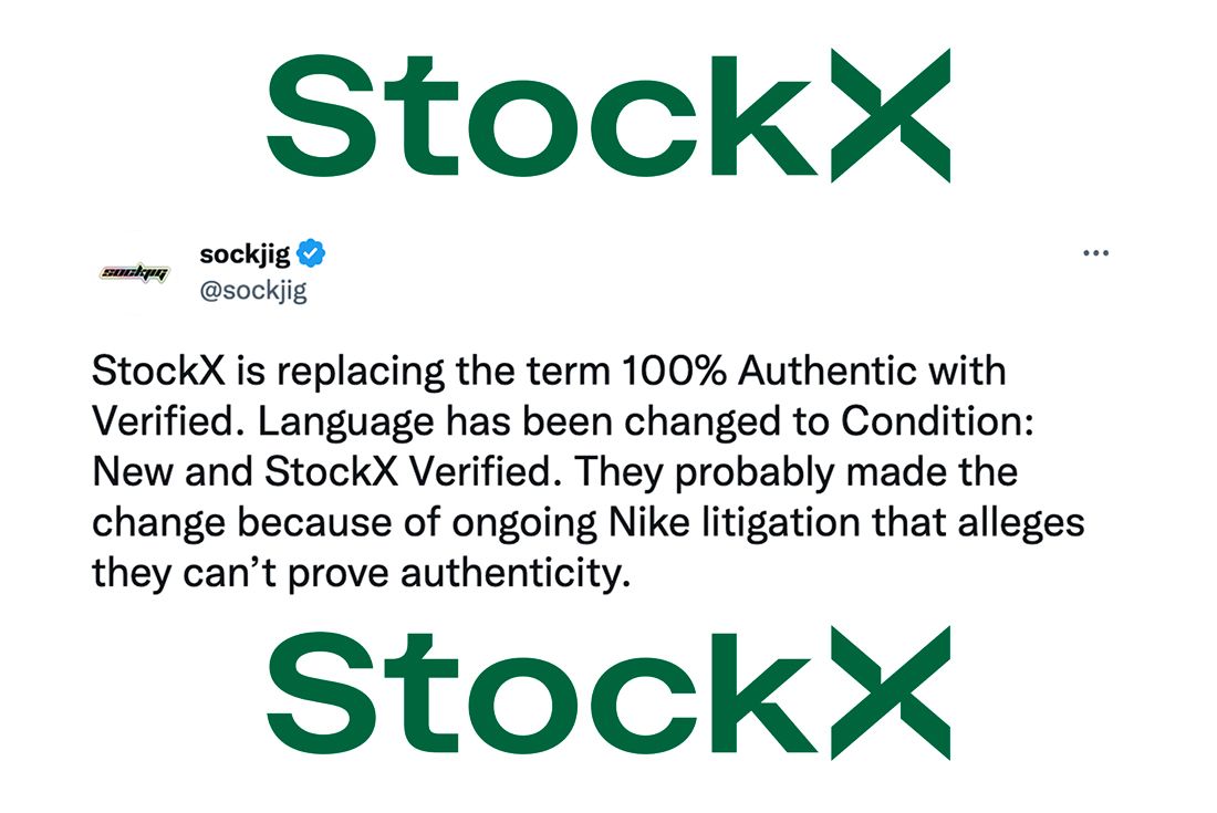 StockX Authentication Claim