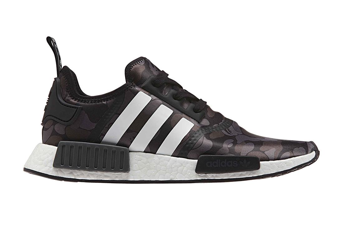 BAPE X adidas NMD_R1 (Camo Pack) - Releases