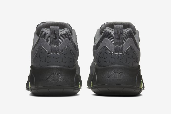 Nike Air Max 200 Dark Grey Volt Heels