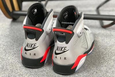 Air Jordan 6 Reflective Infrared Heel
