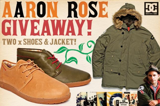 Win The Aaron Rose Shoes Jacket 1