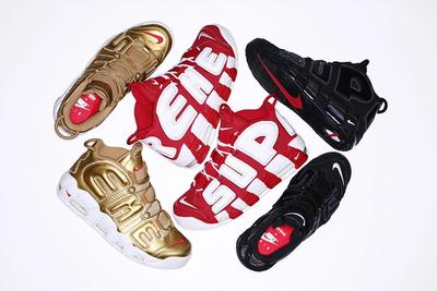 Supreme Nike Air More Uptempo Pack 2